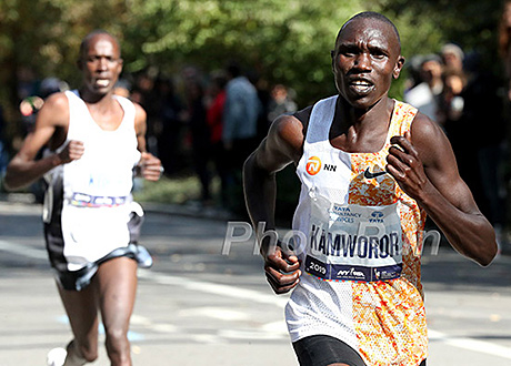 Kamworor Running Away from Korir