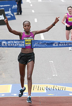 2010 Boston Marathon - The Women's Race